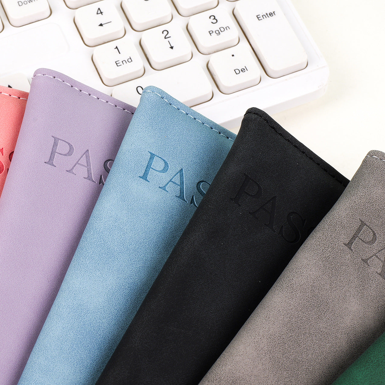 Vegan Leather Passport Case