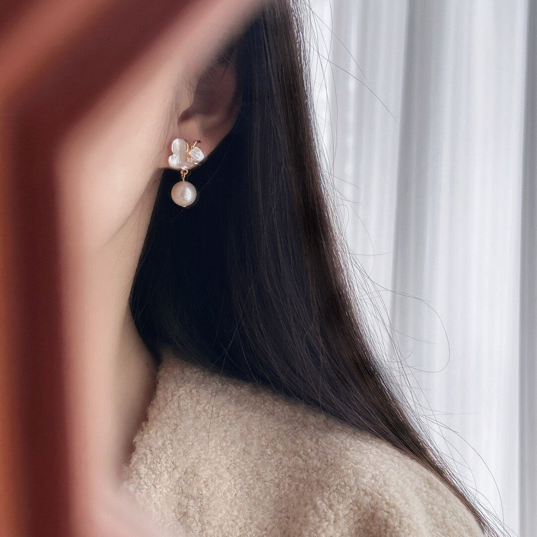 Pearl Lily Dangles