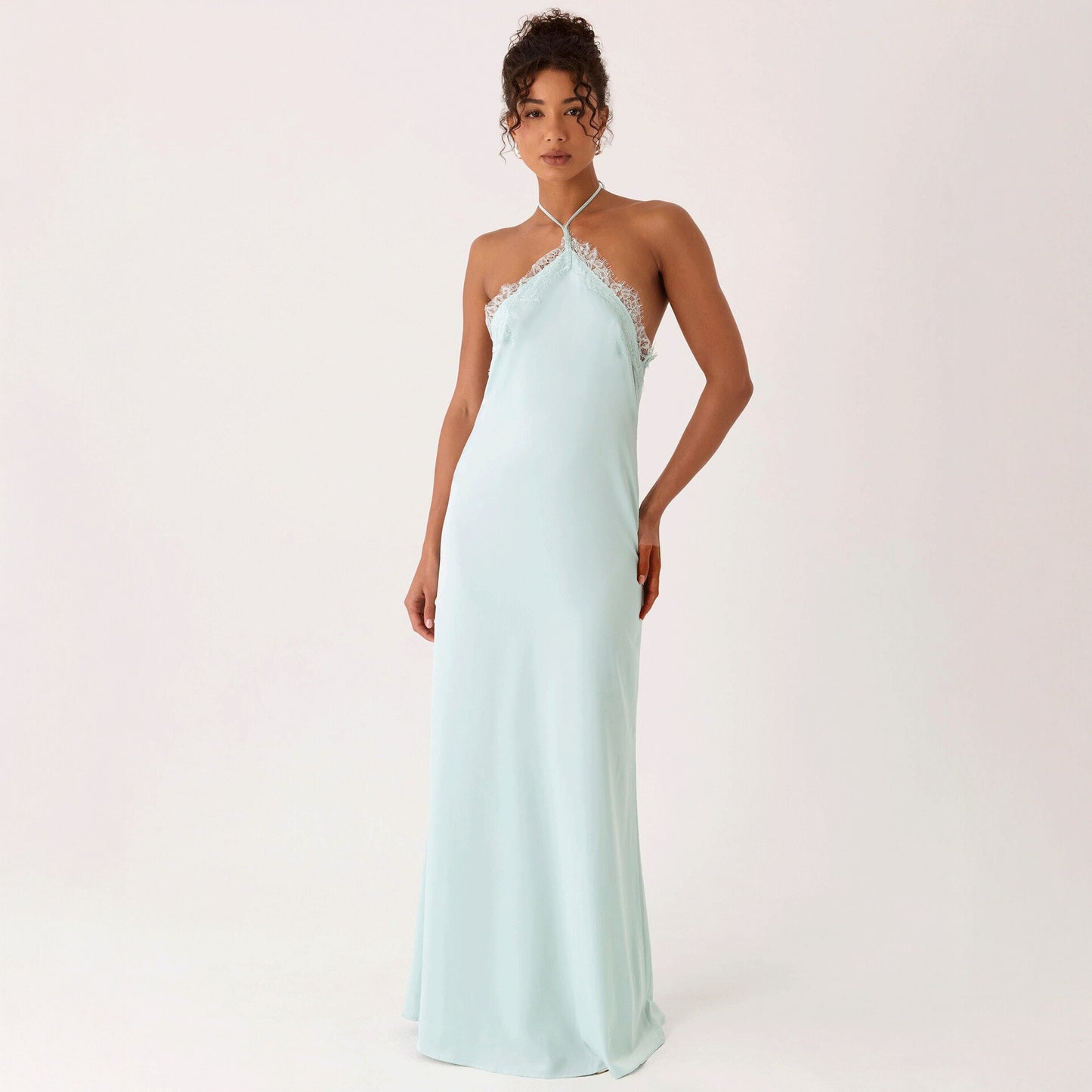 Dusk & Lace Slip Gown