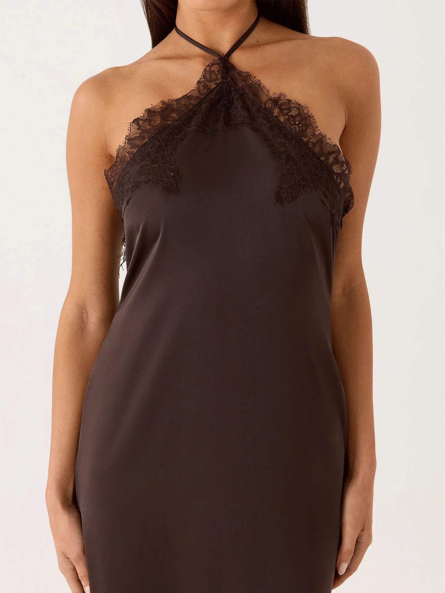 Dusk & Lace Slip Gown