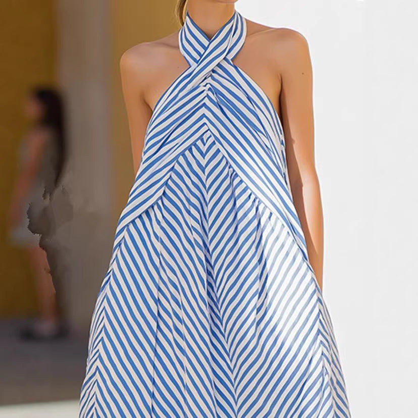 Cerulean Cross Maxi
