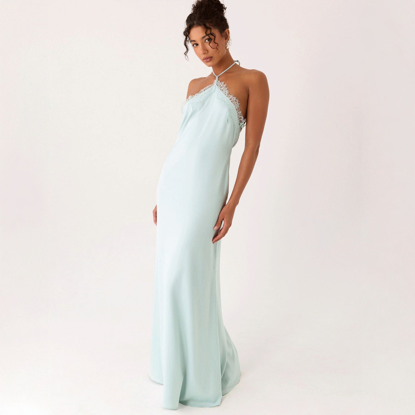Dusk & Lace Slip Gown