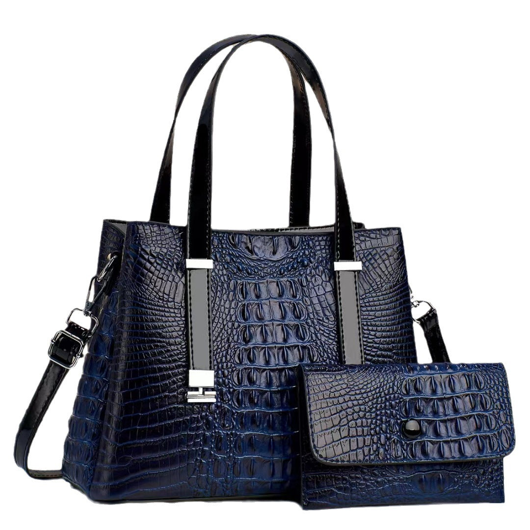 Shadow Croc Tote Set