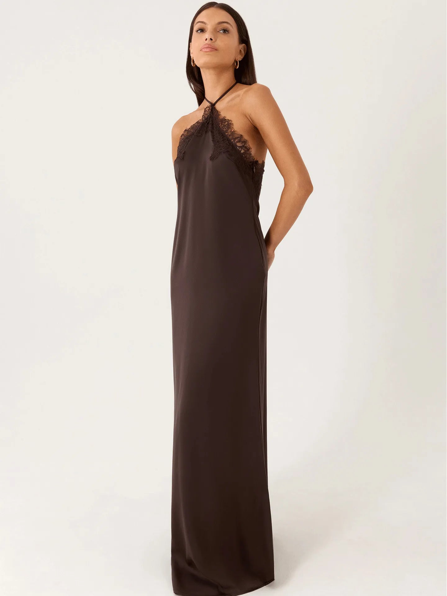 Dusk & Lace Slip Gown