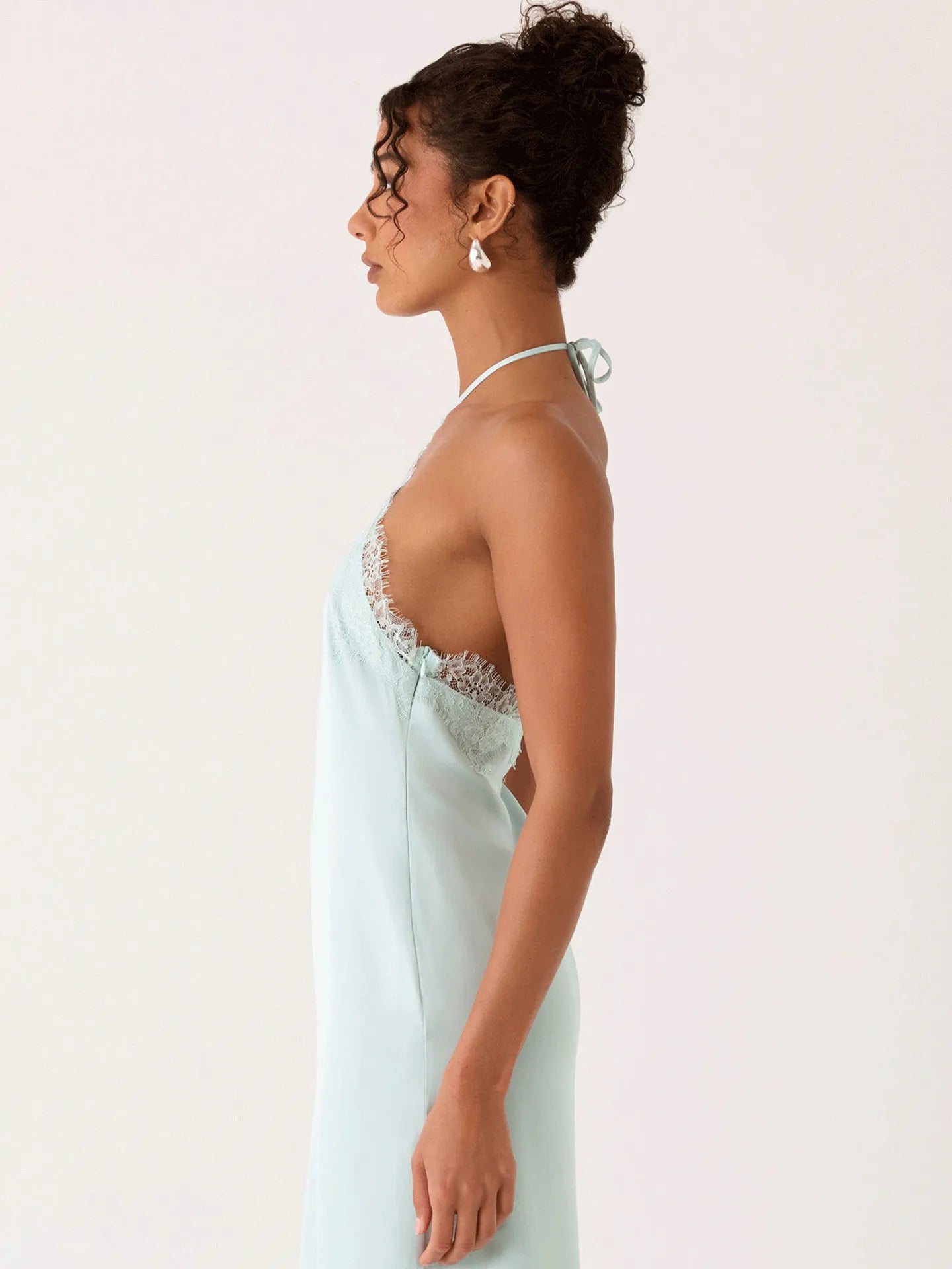 Dusk & Lace Slip Gown