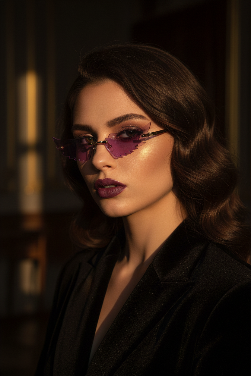 Angel Wing Shades Purple Hero