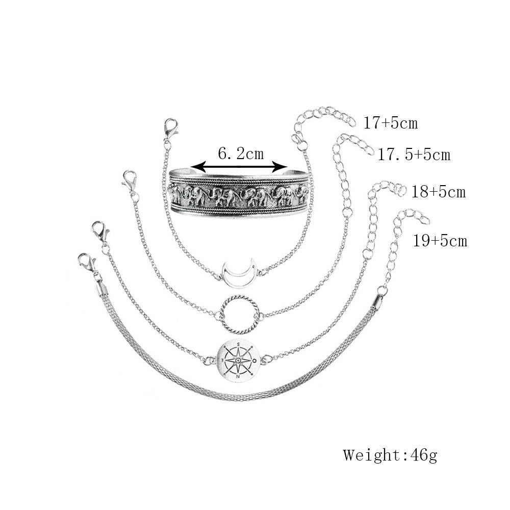 Elephant Totem Bracelet Set