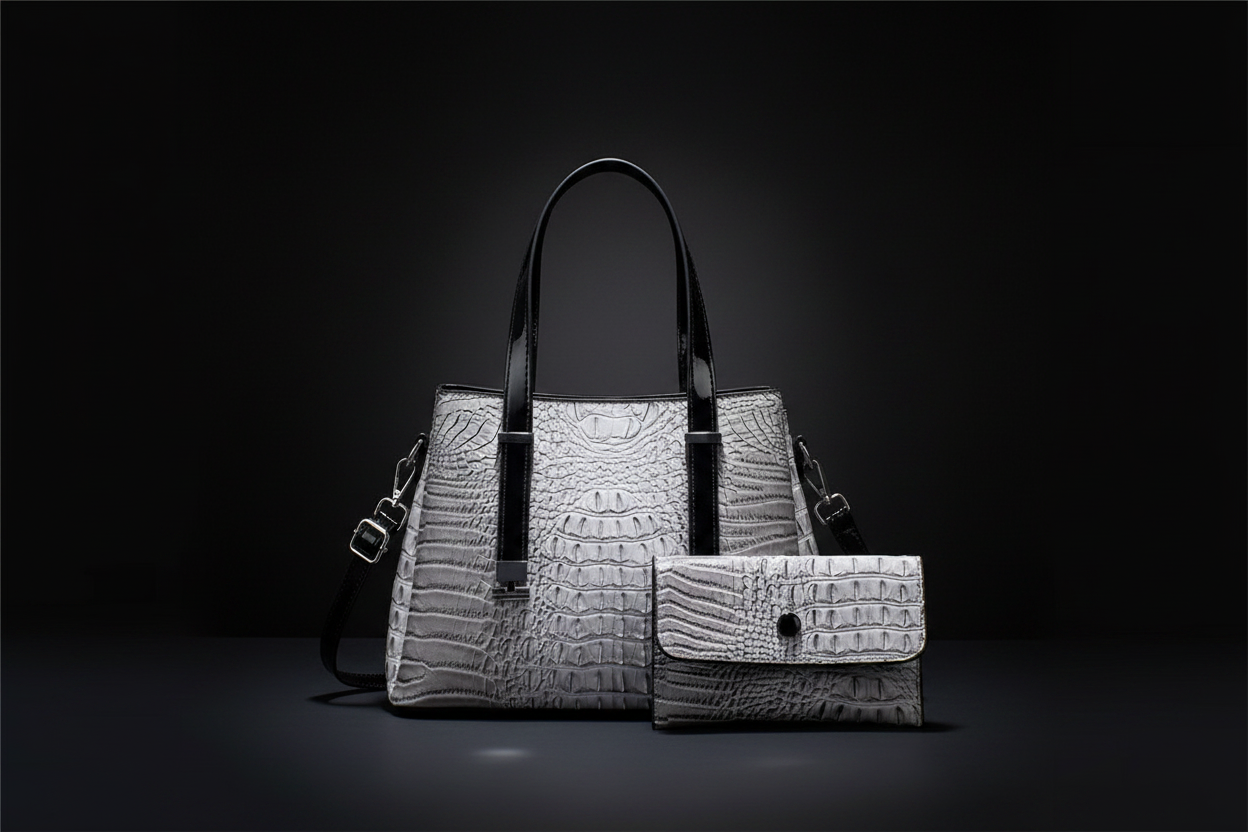 Shadow Croc Tote Set hero